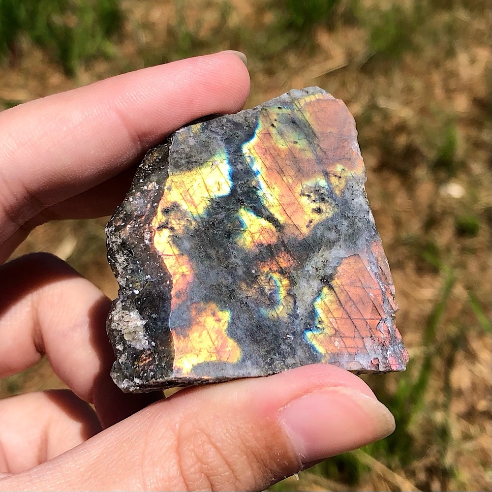 Orange & Gold Sunset Labradorite